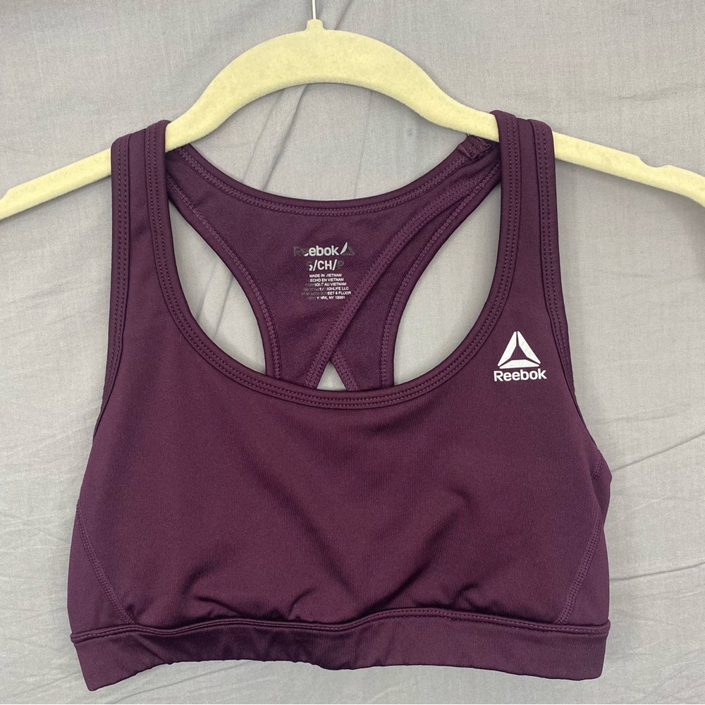 Reebok Sports‎ Bra Burgundy Size | S
